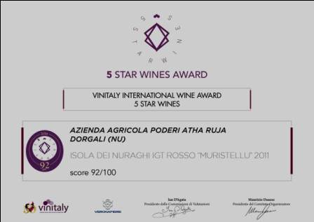 Concorso Enologico Internazionale VINITALY 2016 - 5StarWines